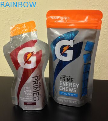 Le logo a imprimé le sachet en matière plastique pour des mastications d'énergie empaquetant la poche/poche stratifiée par OEM