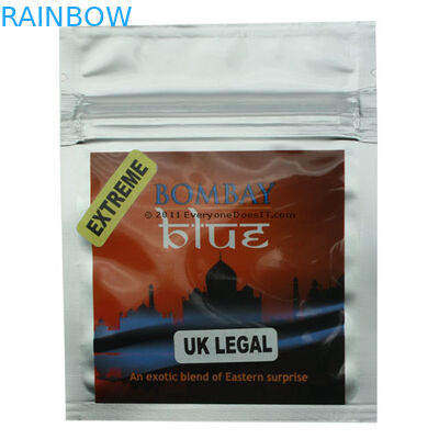 La poudre/pilules chimiques de Reseach mettent en sac, déjouent le sac de fines herbes d'emballage d'encens avec le label imprimé