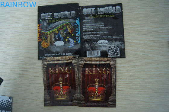 Recherchez le sachet de pilule/le sac poudre de recherches/poche de fines herbes d'encens avec la tirette