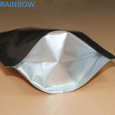 Le zip-lock de Mylar imprimé par coutume met en sac le sac rouge de Mylar avec la taille de support pour l'emballage de stockage de nourriture