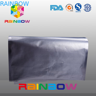 Les sacs texturisés Sous Vide de joint hermétique de nourriture de Channal/l'aluminium épargnant de nourriture ont gravé le sac en refief