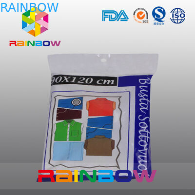 Le grand joint hermétique en plastique d'alimentation spatiale met en sac/les sacs de stockage vide d'édredon