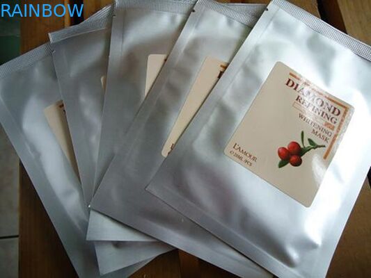 Conception adaptée aux besoins du client par sac cosmétique facial de paquet de papier d'aluminium de poche de masque