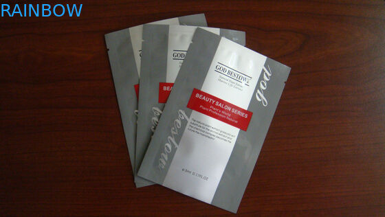 Conception adaptée aux besoins du client par sac cosmétique facial de paquet de papier d'aluminium de poche de masque