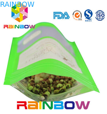 L'emballage de papier zip-lock debout de sac de casse-croûte d'individu, empaquetage de graines tiennent la poche de tirette