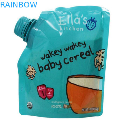 Les poches réutilisables BPA d'aliment pour bébé de Doypack libèrent avec le bec faisant le coin