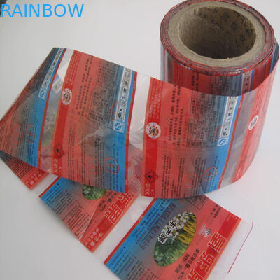 Les labels de douille de rétrécissement de PVC/ANIMAL FAMILIER dans des Rolls pour l'énergie boivent des bouteilles avec le logo imprimé par OEM