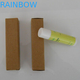 Boîtes de papier enduites de baume à lèvres de tube coloré de rouge à lèvres empaquetant la conception adaptée aux besoins du client