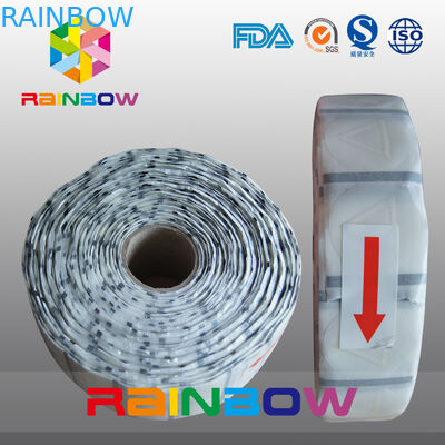 Roulez l'avertissement tactile de label clair recyclable de triangle pour Blindman/autocollants