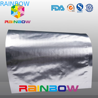 Sacs à vide en papier d'aluminium, sacs à vide pour aliments texturés en relief
