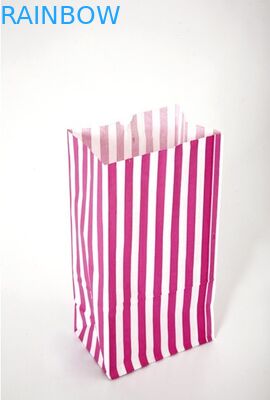 Les sacs en papier adaptés aux besoins du client de Papier d'emballage de logo emportent les aliments de préparation rapide/pain/sac à provisions