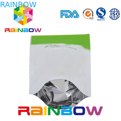 L'emballage de poche d'aluminium de pistache de papier d'aluminium tiennent les poches Nuts de casse-croûte zip-lock