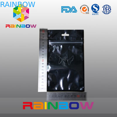 Anti sac statique vide adapté aux besoins du client/sac zip-lock d'emballage de téléphone portable sac de Noni