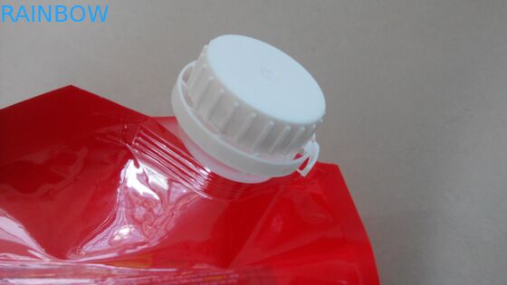 Le logo imprimé tiennent la poche de bec avec la poignée pour l'huile de friture 4.5L/Huile De Canola