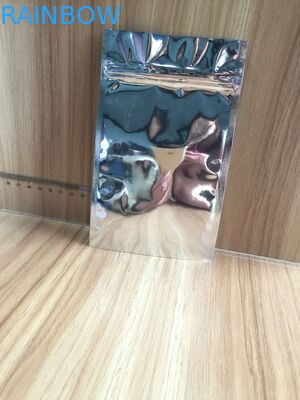 Poche simple d'emballage de graine/épice/poudre/farine de sac de serrure de fermeture éclair d'aluminium de Mylar petite