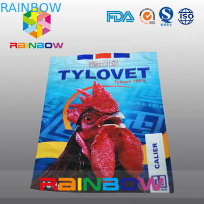 Poche d'aliment pour animaux familiers d'impression de gravure avec la tirette/au sujet - de sac scellable d'aliments pour animaux