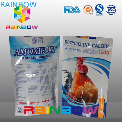 L'assurance commerciale a adapté aux besoins du client tiennent le sac/poche d'emballage alimentaire de la Turquie d'animal familier avec la tirette