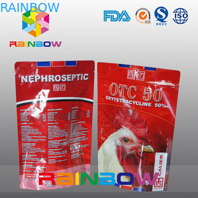 La coutume votre propre logo tiennent la poche de stockage d'animal familier/nourriture de Tukey avec la tirette