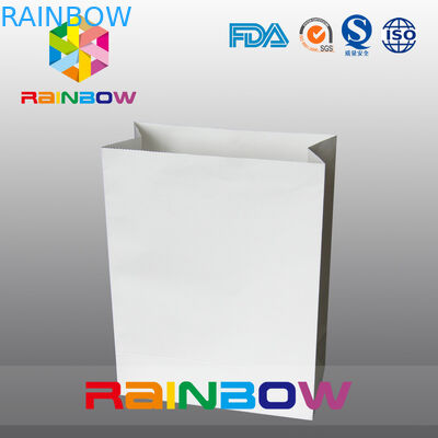 Sac à provisions de Supermaket de sac de papier de douleur pour la nourriture, vêtements emballant des sacs