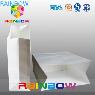 Sac à provisions de Supermaket de sac de papier de douleur pour la nourriture, vêtements emballant des sacs