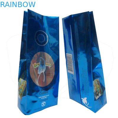 Concevez le sac en fonction du client de café d'aluminium avec une valve de dégazage de manière, vert/noir