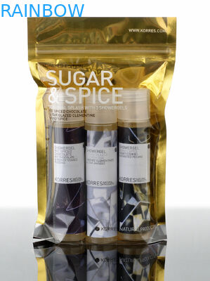 Sacs cosmétiques en plastique de qualité supérieure de sac d'emballage de sécurité faite sur commande