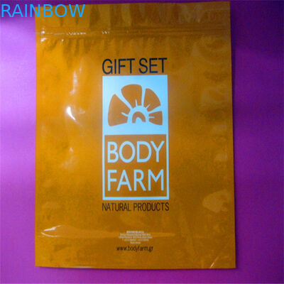 Sacs cosmétiques en plastique de qualité supérieure de sac d'emballage de sécurité faite sur commande