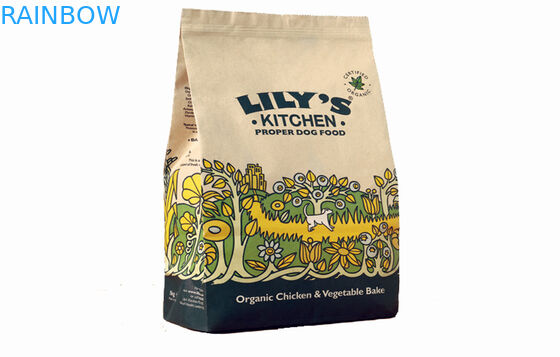 Emballage argenté de poche de feuille d'or pour des fruits secs, casse-croûte, thé, café