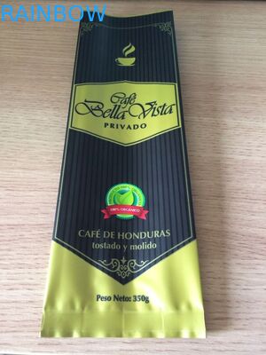 Sac de empaquetage scellé par Qual adapté aux besoins du client de gousset de côté d'emballage de poche d'aluminium