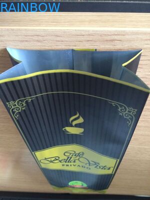 Sac de empaquetage scellé par Qual adapté aux besoins du client de gousset de côté d'emballage de poche d'aluminium