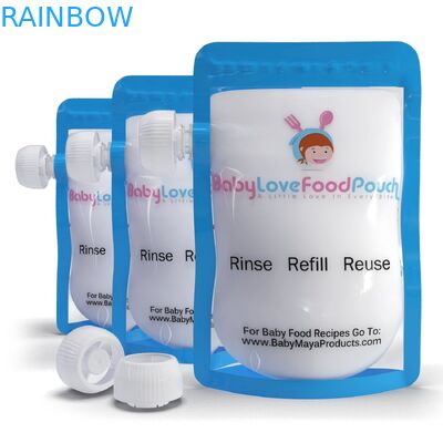 Tenez la poche de bec/poche latérale matérielle stratifiée du bec st/Spout pour le jus/tenez la poche/sac détersif de bec d'emballage