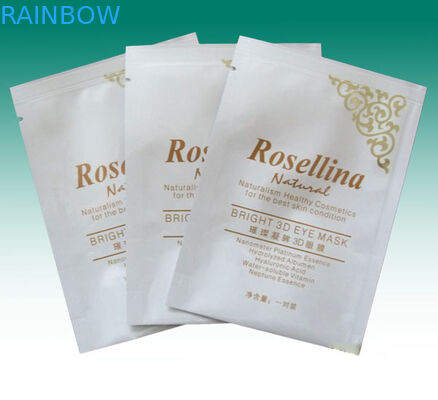 Emballage facial de poche de papier d'aluminium de masque avec l'entaille de larme/trou de coup