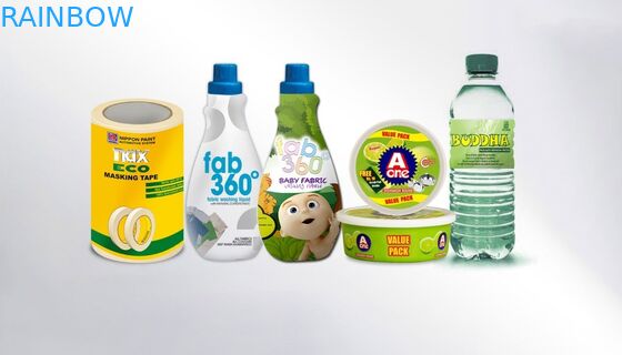 La douille de rétrécissement blanc comme le lait de PVC/ANIMAL FAMILIER marque l'impression sensible à la chaleur de gravure