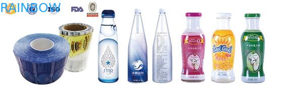 Les labels de douille de rétrécissement de PVC/ANIMAL FAMILIER rétrécissent des douilles d'enveloppe pour des bouteilles/boîtes