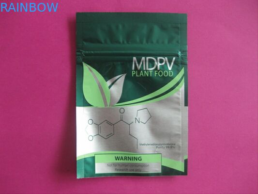 La poche adaptée aux besoins du client d'aluminium empaquetant trois côtés a scellé le sac de serrure de fermeture éclair de papier d'aluminium