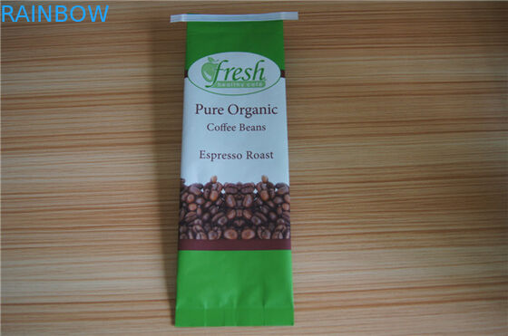 Sac d'emballage de joint de quadruple d'emballage de poche d'aluminium de gousset de côté de papier d'aluminium de Matt