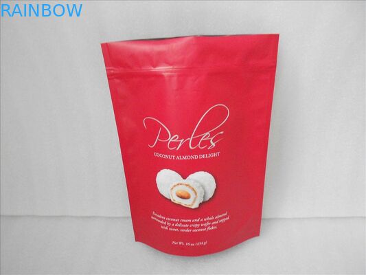 Le papier d'aluminium de Matt en plastique tiennent écologique étanche à l'humidité de poches