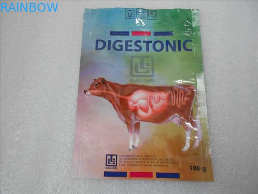 La coutume a imprimé de petits sacs réutilisables stratifiés de Mylar/poche papier d'aluminium