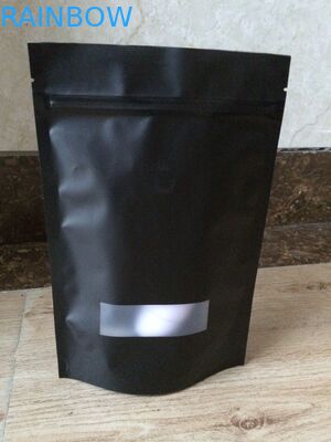 L'emballage recyclable de poche de papier d'aluminium stratifié tiennent la poche de Matt Mylar avec la fenêtre