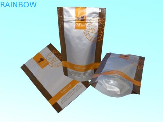 Le papier d'aluminium stratifié réutilisable tiennent des poches de Mylar en rouge