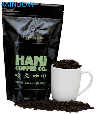 Le thé de café tiennent la poche de papier d'aluminium empaquetant le sac zip-lock 250g 500g de Papier d'emballage