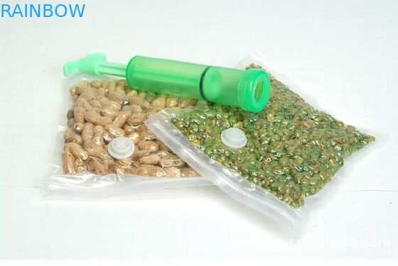 Laminé 3 côtés aspirateur pompage air bags alimentaires aspirateur sacs de joint pour poissons / végétaux