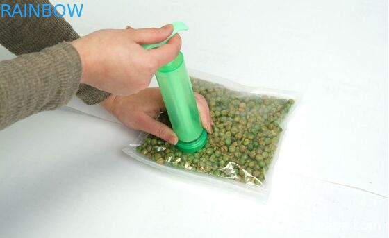 Laminé 3 côtés aspirateur pompage air bags alimentaires aspirateur sacs de joint pour poissons / végétaux