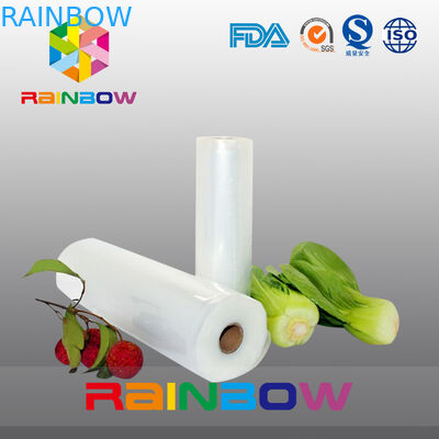 Sacs à étanchéité sous vide écologiques pour fruits et légumes avec sac en maille en rouleau / légumes