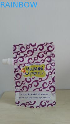 5oz adaptés aux besoins du client BPA tiennent librement la poche d'aliment pour bébé avec le zip-lock