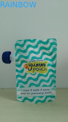 5oz adaptés aux besoins du client BPA tiennent librement la poche d'aliment pour bébé avec le zip-lock