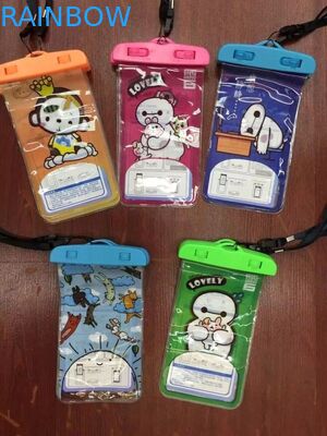 Le PVC universel imperméabilisent le sac sec de cas de téléphone pour des sports en plein air