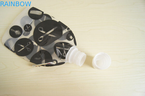 La coutume a imprimé la poche réutilisable de bec d'aliment pour bébé du doy-paquet 3oz avec le double zip-lock