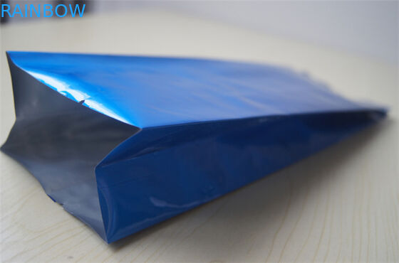 250g raffinent les sacs à thé revêtus par aluminium d'impression empaquetant les sacs de café latéraux de gousset avec la valve