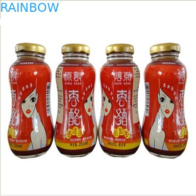 Labels de douille de rétrécissement de bouteille d'eau de PVC pour l'emballage détersif de bouteille